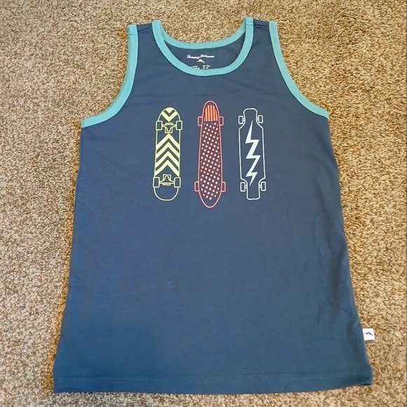Tommy Bahama Other - Tommy Bahama Skateboard Print Tank Top Boys Size 7/8